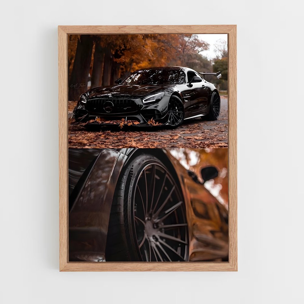 Poster Amg GT R Pro Éclatant – affiche Mercedes (vue 4)